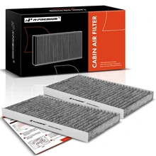 2 Pcs Activated Carbon Cabin Air Filter for 2003-2009 Kia Sorento