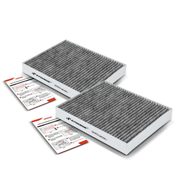 2 Pcs Activated Carbon Cabin Air Filter for Chevy Cruze Malibu Sonic Buick Regal