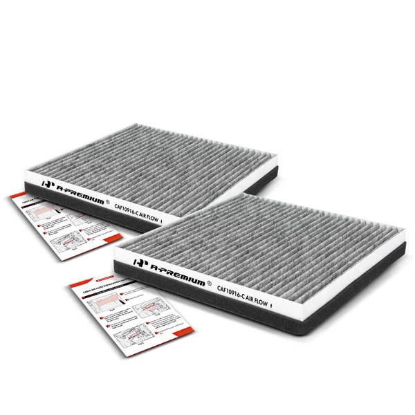 2 Pcs Activated Carbon Cabin Air Filter for BMW E85 E89 L12 i8 15-20 Z4 03-16