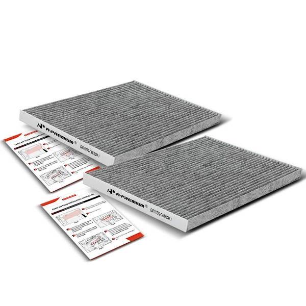 2 Pcs Activated Carbon Cabin Air Filters for Nissan Quest 11-17 Altima Maxima Murano