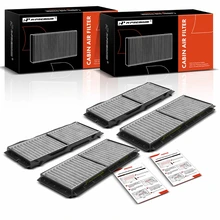 4 Pcs Activated Carbon Cabin Air Filter