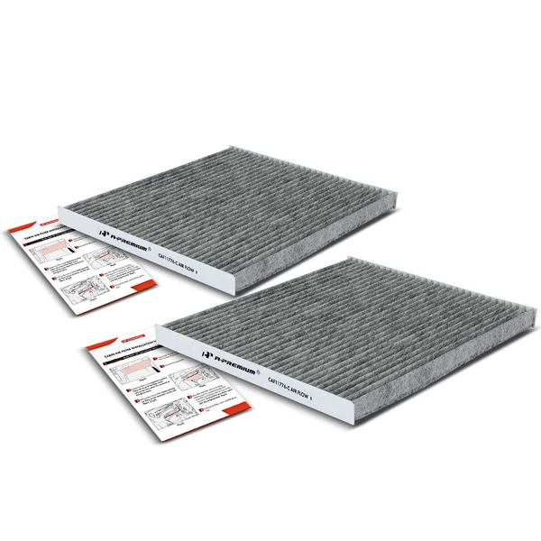 2 Pcs Activated Carbon Cabin Air Filter for Nissan Altima 13-18 Maxima Infiniti