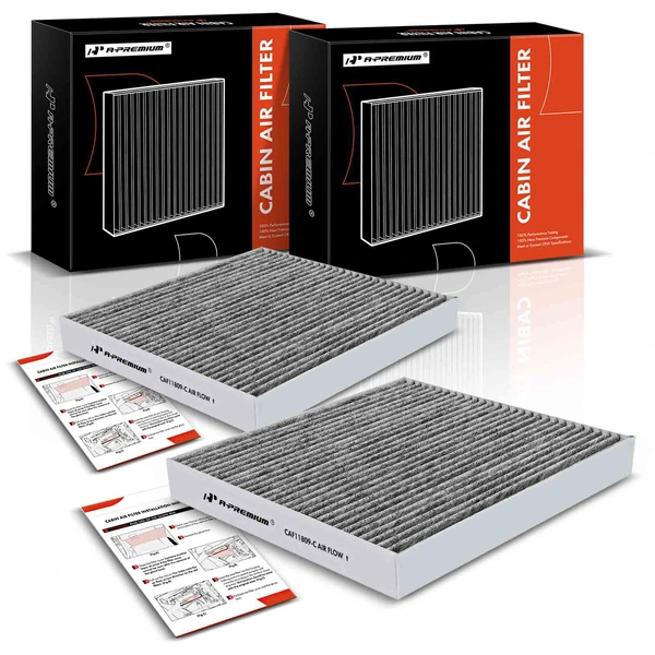 2 Pcs Activated Carbon Cabin Air Filters for 2015-2020 Chevrolet Suburban
