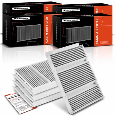 4 Pcs Activated Carbon Cabin Air Filter