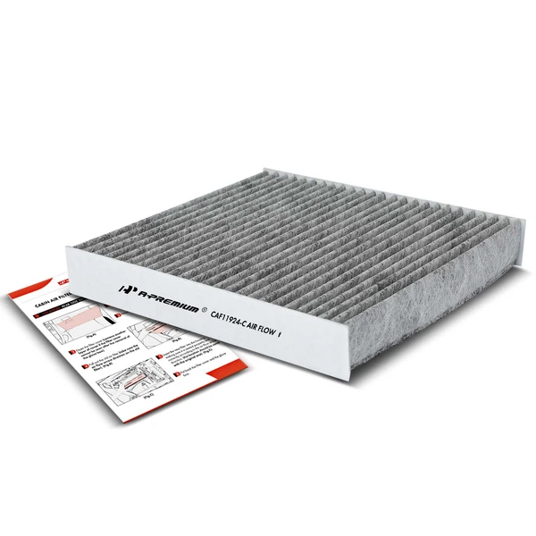 Activated Carbon Cabin Air Filter for Fiat 500 2012-2019 Center Console