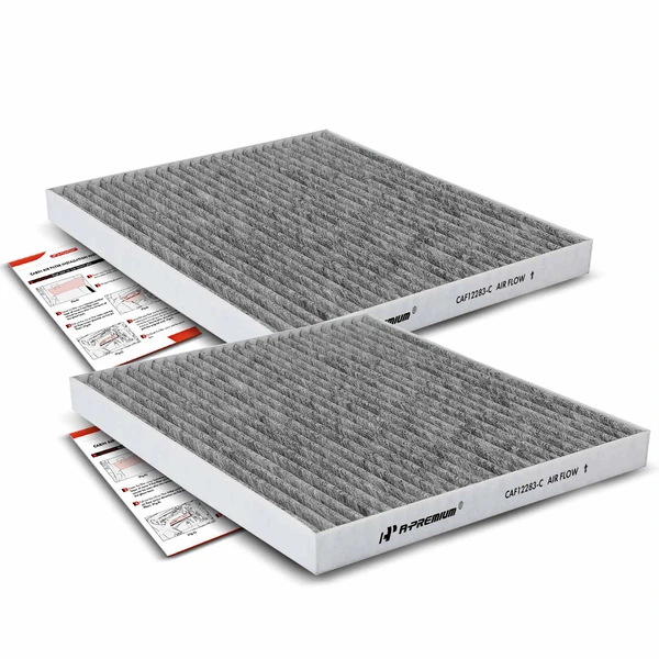 2 Pcs Activated Carbon Cabin Air Filter for Chrysler Pacifica 17-22 Grand Caravan