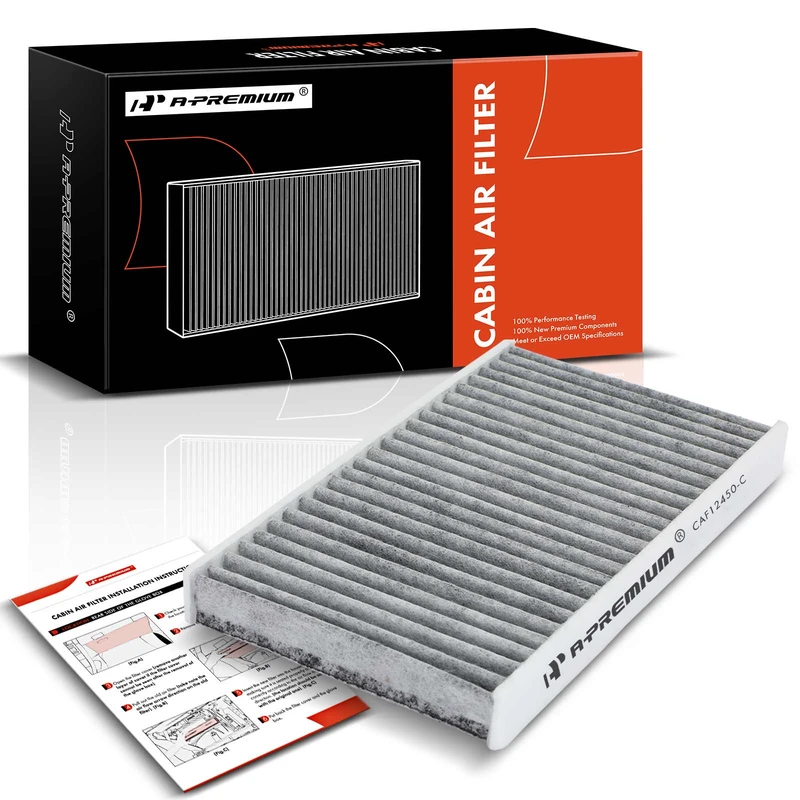 Activated Carbon Cabin Air Filter for Jeep Wrangler 2020-2023 Gladiator 2021-2023 3.0L