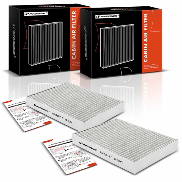 2 Pcs Activated Carbon Cabin Air Filter for 2019-2023 BMW X5