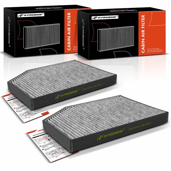 2 Pcs Activated Carbon Cabin Air Filter for 2019-2023 BMW X4