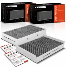 2 Pcs Activated Carbon Cabin Air Filter for 2012-2015 Mercedes-Benz ML550