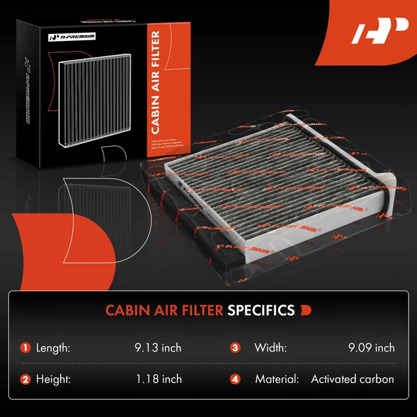 Behind Glove Box Cabin Air Filter for Mitsubishi Lancer 2002-07 Outlander 2003-2006