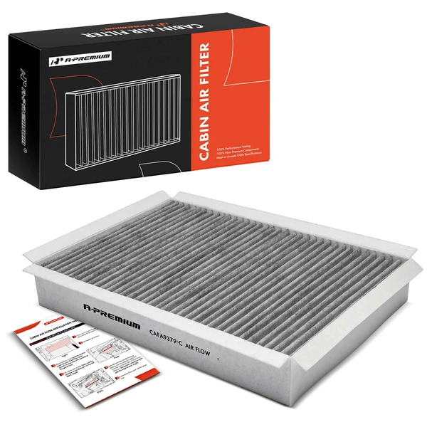 Activated Carbon Cabin Air Filter for Jaguar Super V8 2005-2009 Vanden Plas XJ8 XJR