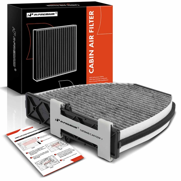 Activated Carbon Cabin Air Filter for 2014-2019 Mercedes-Benz C180