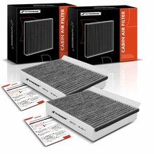 2 Pcs Activated Carbon Cabin Air Filter