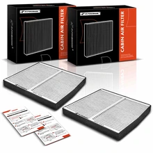 2 Pcs Activated Carbon Cabin Air Filter