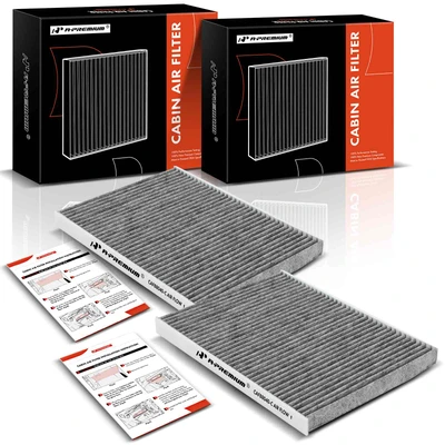 2 Pcs Activated Carbon Cabin Air Filters for 2001-2003 Oldsmobile Aurora