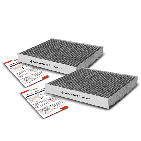 2 Pcs Activated Carbon Cabin Air Filter for Honda CR-V 1997-2001 Insight 2000-2006