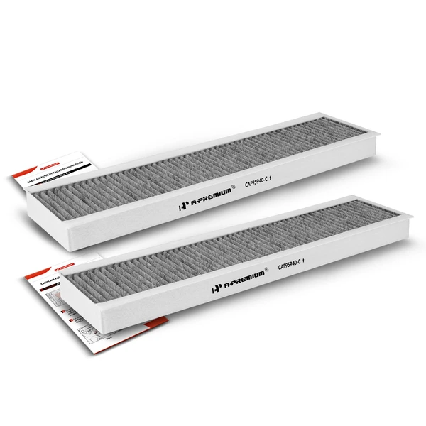 2 Pcs Activated Carbon Cabin Air Filter for Mini Cooper 2002-2008 1.6L