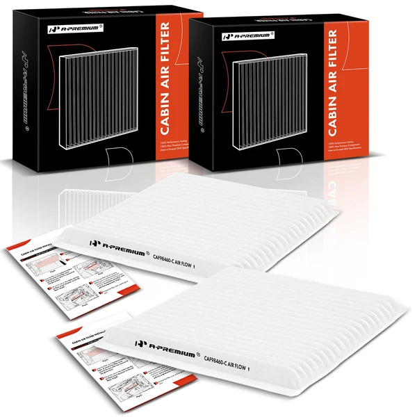 2 Pcs Cabin Air Filters for 2007-2014 Toyota FJ Cruiser