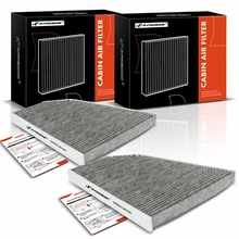 2 Pcs Activated Carbon Cabin Air Filter