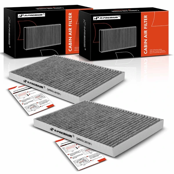 2 Pcs Activated Carbon Cabin Air Filter for 2016-2023 Tesla S