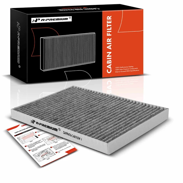 Activated Carbon Cabin Air Filter for Tesla S 2016-2023 Behind Glove Box