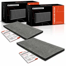 2 Pcs Activated Carbon Cabin Air Filter