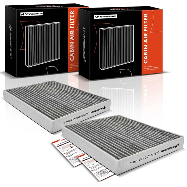 2 Pcs Cabin Air Filter for Hyundai Ioniq 2020-2022 Kona Electric 2019-2024