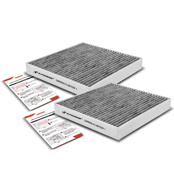 2 Pcs Activated Carbon Cabin Air Filters for 2022-2023 Hyundai Ioniq 5