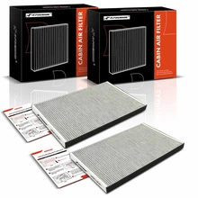 2 Pcs Activated Carbon Cabin Air Filter with Activated Carbon