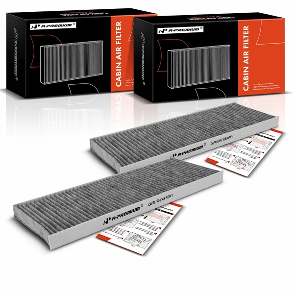 2 Pcs Activated Carbon Cabin Air Filter for 2000 Saturn LW2