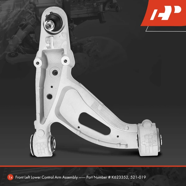 1-Pc Control Arm and Ball Joint Kit, Front Driver Lower with Ball Joint A-Premium APCA4313