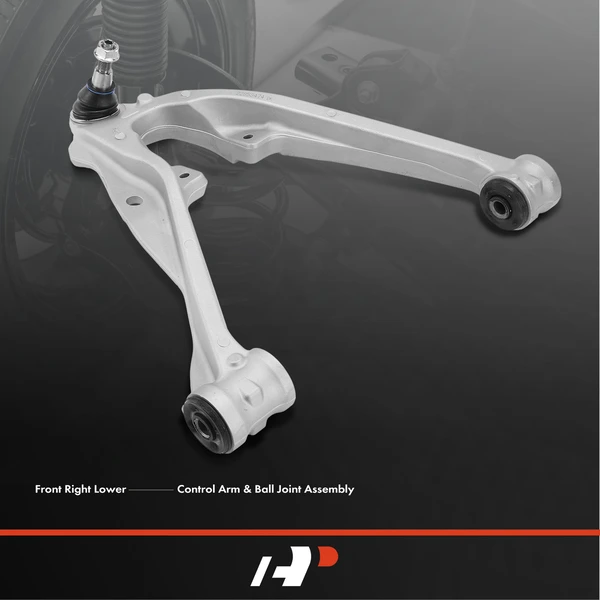 1-Pc Control Arm and Ball Joint Kit, Front Passenger Lower with Ball Joint A-Premium APCA4691