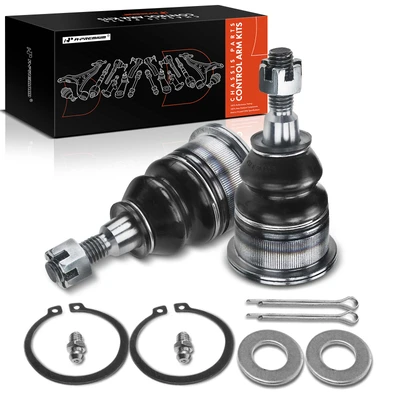 2 Pcs Front Upper Ball Joint