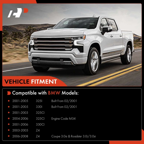 A Set of 6 Control Arm and Sway Bar Link Kit Front Side A-Premium APCA6108