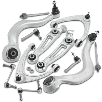 12 Pcs Control Arm with ball Joint & Stabilizer Bar Link