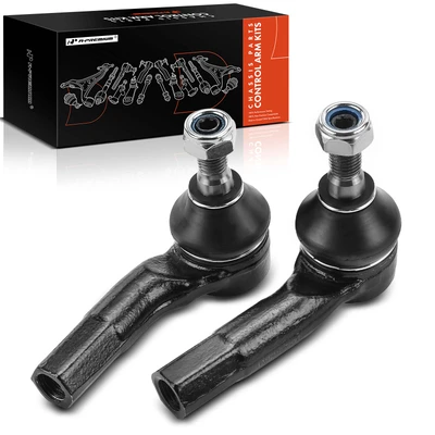 2 Pcs Outer Tie Rod End