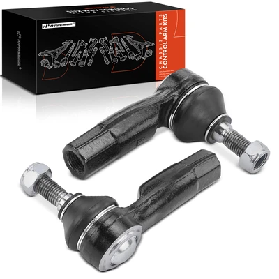 2 Pcs Outer Tie Rod End