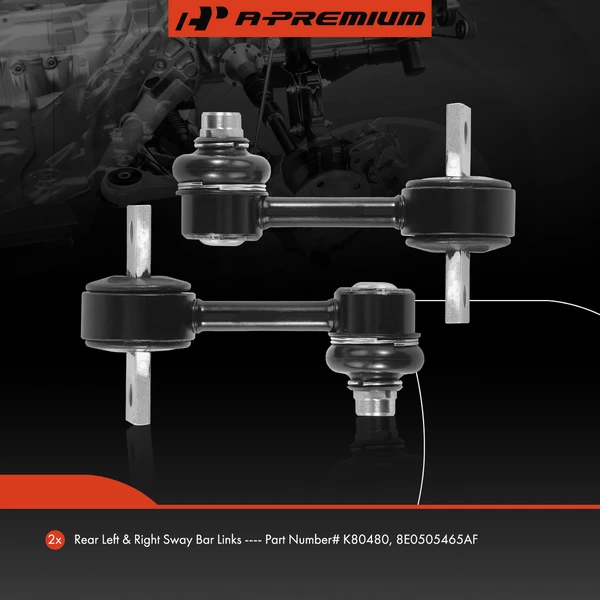 Sway Bar Link, Rear Side, A-Premium APCA4729