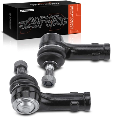 2 Pcs Outer Tie Rod End