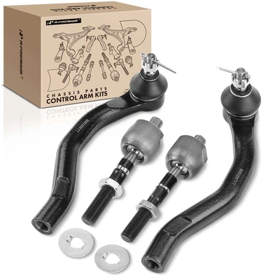 4 Pcs Inner & Outer Tie Rod Ends