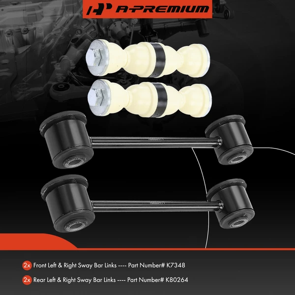 Sway Bar Link Front & Rear A-Premium APCA2962