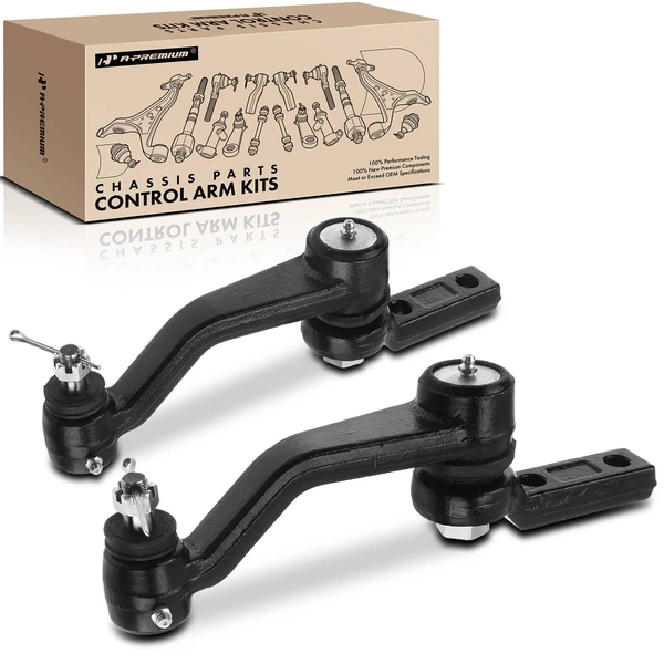 2-Pc Idler Arm, Front Side with Ball Joint A-Premium APCA3001