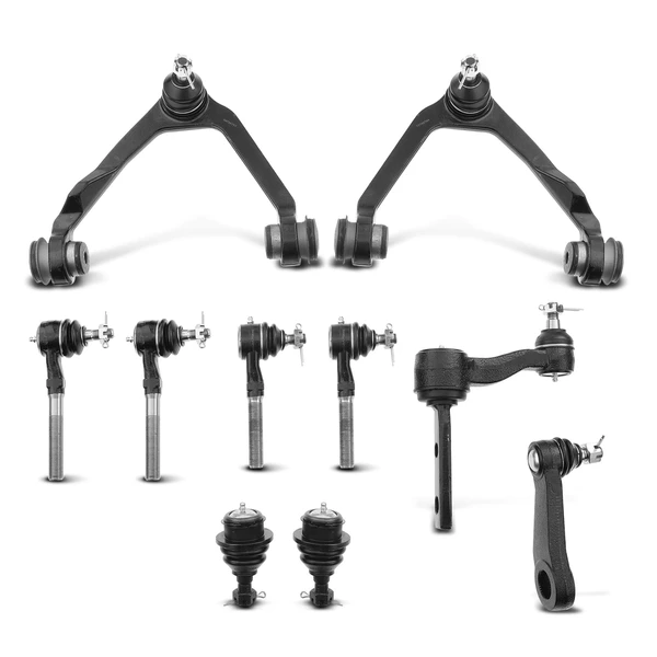 1997-1999 Ford F-250 A Set of 10 Control Arm and Ball Joint Full Kit Front Side A-Premium APCA0574