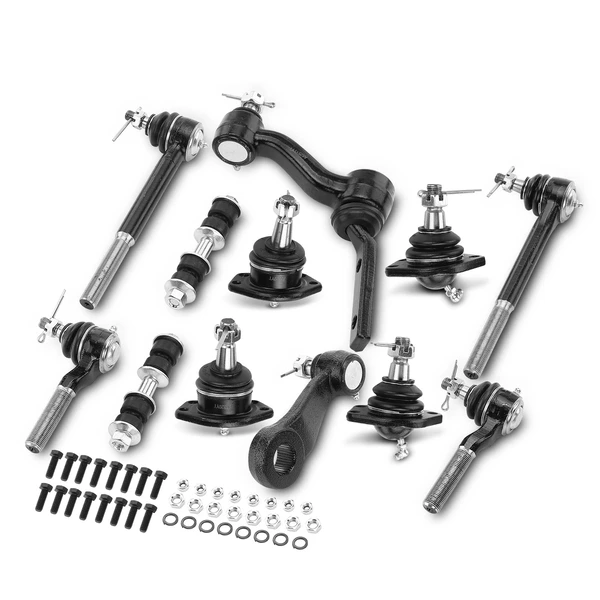 1995-1996 GMC Sonoma A Set of 12 Ball Joint and Sway Bar Link Full Kit Front Side A-Premium APCA0576