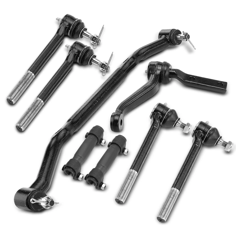 1998-2003 Chevrolet S10 A Set of 8 Ball Joint and Tie Rod End Full Kit Inner & Outer A-Premium APCA0592