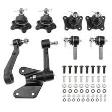 1986-1989 Toyota Pickup A Set of 8 Ball Joint Idler Arm and Tie Rod End Kit Front & Outer A-Premium APCA0621