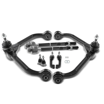 8 Pcs Front Control Arm & Tie Rod End & Ball Joint Assembly