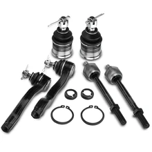 1997-2001 Honda CR-V A Set of 6 Ball Joint and Tie Rod End Kit Front, Inner & Outer A-Premium APCA0707