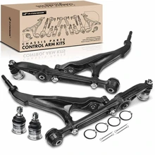 4 Pcs Front Lower Control Arms & Ball Joints